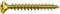 SPAX Universalschraube, 3,0 x 25 mm, 1000 Stück, Kreuzschlitz Z1, Senkkopf, Vollgewinde, 4CUT, YELLOX A2L, 1081020300255