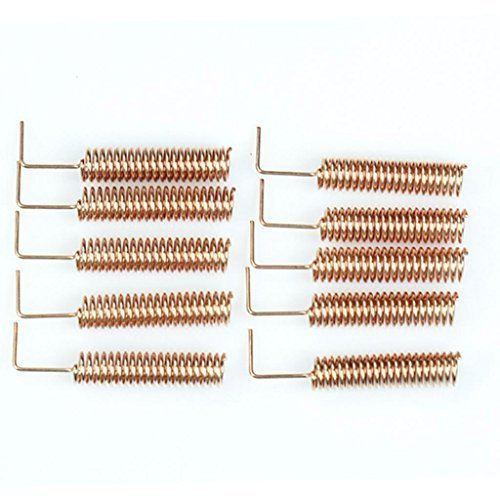 10pcs LAOMAO 433MHz Antenne Helical-Antenne Fernbedienung für Arduino Raspberry Pi