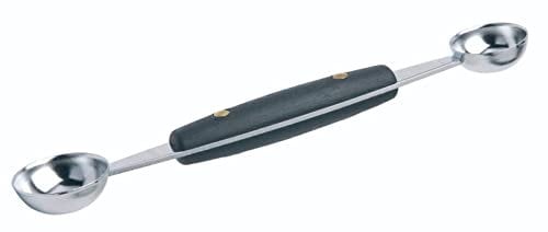 KitchenCraft Cuillère Parisienne à Melon, Double-Tête en Inox,