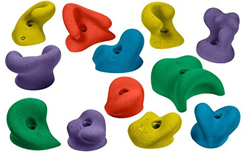 Sport-Tec Klettergriff-Set Happy Gibbon, 12-TLG. ergonomisch & rutschfest