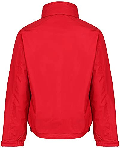 Regatta Blouson Aviateur Homme Imperméable Doublé Polaire avec Capuche dissimulée Dover Jackets Waterproof Insulated Homme Classic Red/Navy FR: M (Taille Fabricant: M)