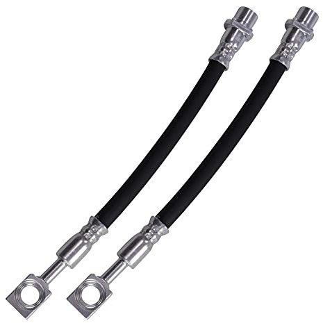 BESTPRICE 2x Bremsschlauch hinten ohne Hohlschraube Kompatibel mit OPEL ASTRA G (T98) (F70), ZAFIRA A (T98)