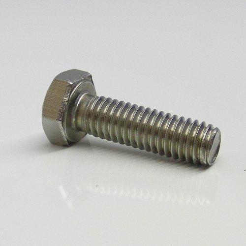 10 Stück Sechskantschrauben M6x25 DIN933 VA Edelstahl V2A