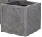 Sankey Lazio 32CM Square Plastic Planter Plant Pot Lattice Slate Grey Colour
