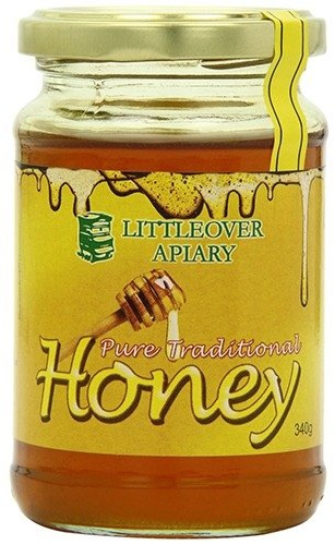 Littleover Apiaries Traditional Clear Honey 340g X 5 (Pack of 5)
