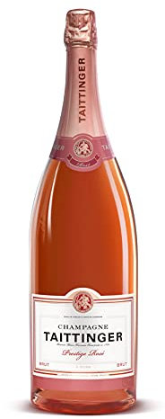 Taittinger Brut Prestige Rosé NV Champagne, Jeroboam 3 Litre