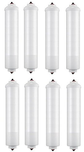 Ex-Pro® 8 Pack Compatible Replacement in-Line Water Filter. Suitable for AEG 3019974100 / DD-7098