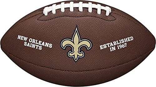 Wilson Unisex – Erwachsene NFL Team Backyard Legend amerikanischer Futbolball, Braun, Official