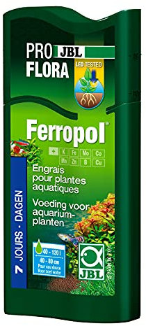 JBL Engrais pour Plantes Aquatiques, Ferropol, 100 mL (pour 400 L d'eau)
