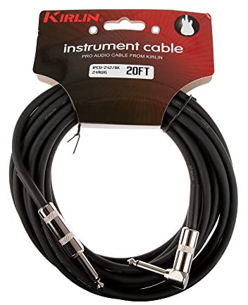 Kirlin ipcv242 – 20 M cable jack en ángulo, 20 m