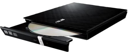 Asus SDRW-08D2S-U LITE/BLK Externer DVD-/CD-Brenner, USB, schlankes Design