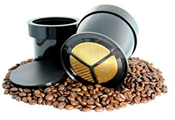 ZIP Premium Eintassenfilter Kaffeefilter / Goldfilter KF300, schwarz