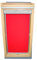 Easy-Shadow - Abdunkelungsrollo Rollo mit Blende Thermo rot / signalrot für Velux DKL/DKU/RHL/RHU-EP GGU,GPU,GHU,GTU FK08 ALU // Maßanfertigung