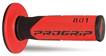 Par puños moto cross Progrip 801 Rojo