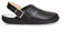 Abeba Clog 9252 - rubber Glattleder schwarz, zertifiziert, 43