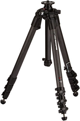 Manfrotto Dreibein MT057C4-G Carbon mit Kurbelsäule