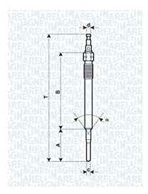 Magneti Marelli 062900051304 Glühkerze