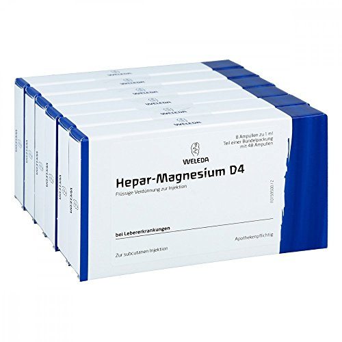 Hepar-magnesium D4 Ampullen 48X1 ml