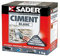 Sader Ciment Blanc 1kg (Boîte carton)