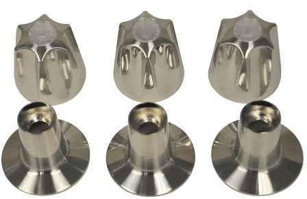 Danco Trim Kit for Price Pfister, Brushed Nickel, (81429)