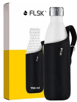 FLSK Isolierflasche FLSK Neoprentasche für 750ml isolierflaschen, Black, 1size, FL-750-NS-BLCK-011