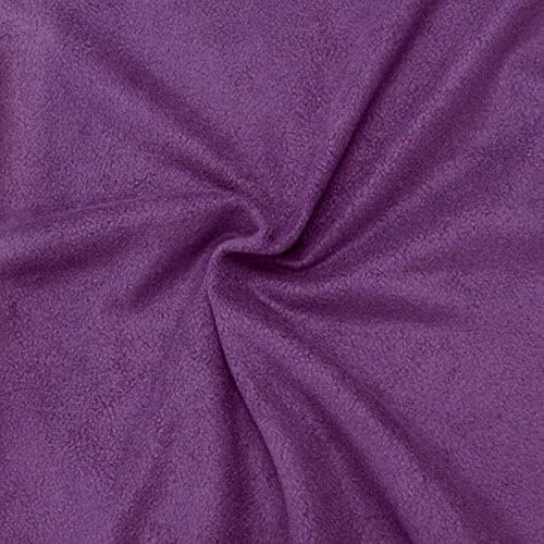 FABRICS-CITY LILA POLARFLEECE FLEECE STOFF ANTIPILLING STOFFE, 2584(lila)