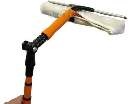 Hilka 3.5 Metre Telescopic Window Cleaning Mop and Squeegee HIL84980603