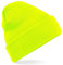 Beechfield - Winter Strickmütze Einheitsgröße,Fluorescent Yellow