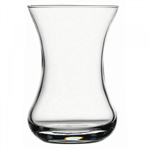 Teeglas 6er cay glas rund