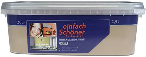 Wilckens Innenwandfarbe matt, 2,5 l, Mocca Braun