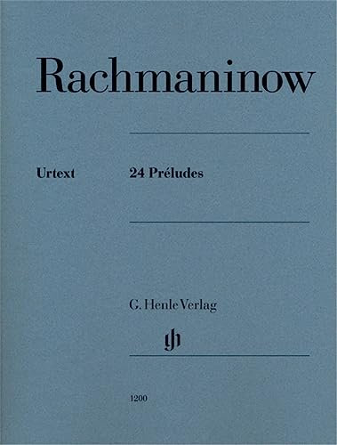 24 Préludes: Besetzung: Klavier zu zwei Händen (G. Henle Urtext-Ausgabe)