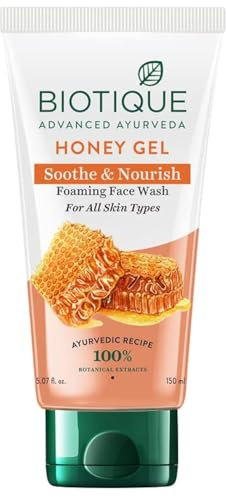 Biotique Bio Honey Gel Refreshing Foaming Face Wash, 150ml(Ship from India)