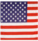 USA Bandana Amerika Kopftuch Männer Herrenkopftuch Stars and Stripes Kopfbedeckung Kostüm Accessoire Easy Rider Rocker Biker Haube Tuch