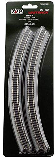 Kato N Gleis 20-132 Bogen R348/45 4 St.