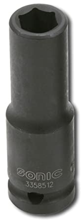 Sonic 3358517 Impact-Steckschlüssel, 1/2 Zoll, 17 mm