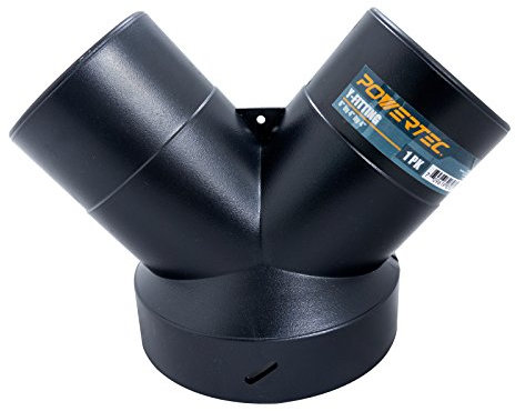 POWERTEC, 6x4x4 70189 Y-Fitting, schwarz