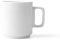 Holst Porzellan BC 022 BH Kaffeebecher 0,22 L Blockhenkel stapelbar, weiß, 7.5 x 7.5 x 8.1 cm, 6er Pack
