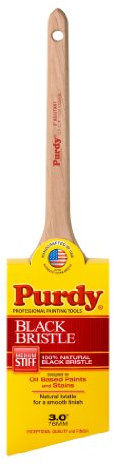 Purdy 3' 144024030 Adjutant Angled Sash Paint Brush, Black China Bristle
