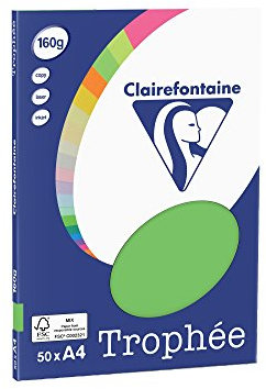 Clairefontaine minze 4165 A4-Papier 160g/m2 50Blatt