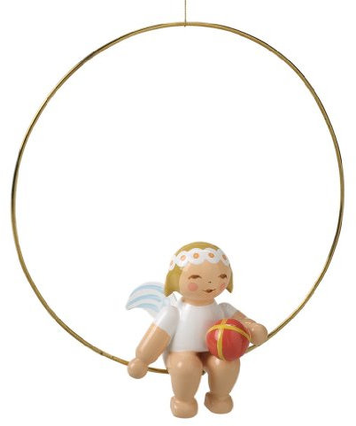 Wendt & Kühn Christbaumengel im Ring, mit Ball