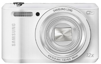 Samsung WB35F Smart Camera - White (16.2MP, Optical Image Stabilisation) 2.7 inch LCD