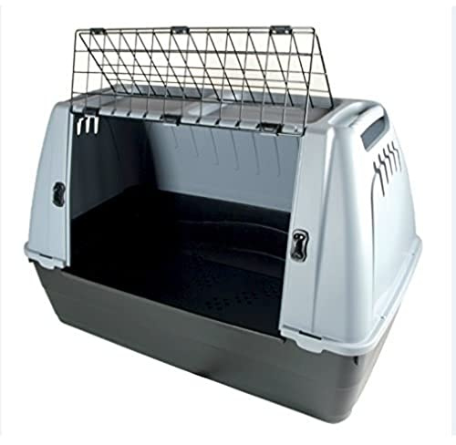 Croci C2058039 Autobox, grau, 88 x 51 x 59 cm