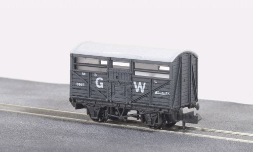 Peco NR-45W Cattle Truck GW Grey