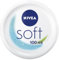 NIVEA Soft Crème de soin multi-usage hydratante (1 x 100 ml), Pot de crème pour le corps à l’hydratation intense, Soin corporel contenant de l’huile de jojoba et de la vitamine E