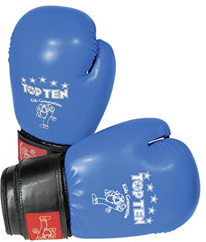 Top Ten Kinder Boxhandschuhe Kids Generation, 227 g (8 Unzen) Blau blau 226,8 g (8 oz)