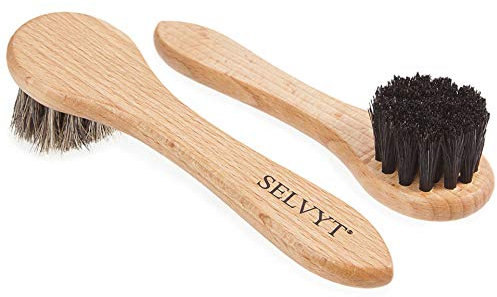 SELVYT Dauber Applicator Brush (Black and Natural Set)