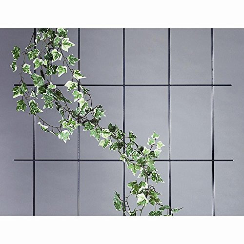 Spalier 40300 mit 3 Streben 150x45 cm weiß