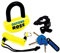 Oxford Boss OF39 Cadenas à disque Jaune