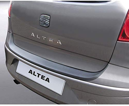 RGM ABS Heckstoßstangenschutz passgenau, Mattschwarz | kompatibel mit Seat Altea 2004-2009 exkl. XL/FR Schwarz