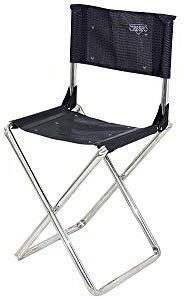 Hocker mit Lehne Leichter Crespo 1,08 - Kilo - STABIELO - ALU - Farbe - ANTHRAZIT - 90 Kilo belastbar - Vertrieb Holly Produkte STABIELO ®